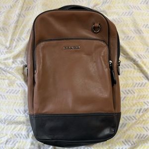 Brown coach bag